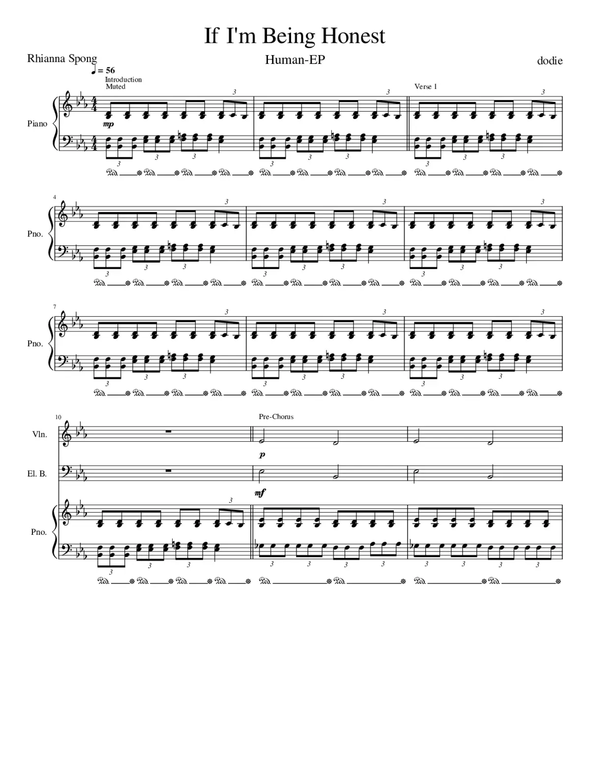 If I'm Being Honest - Page 1