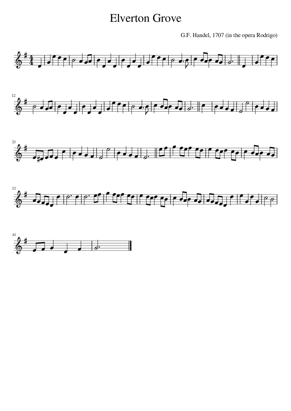 Elverton Grove - Page 1