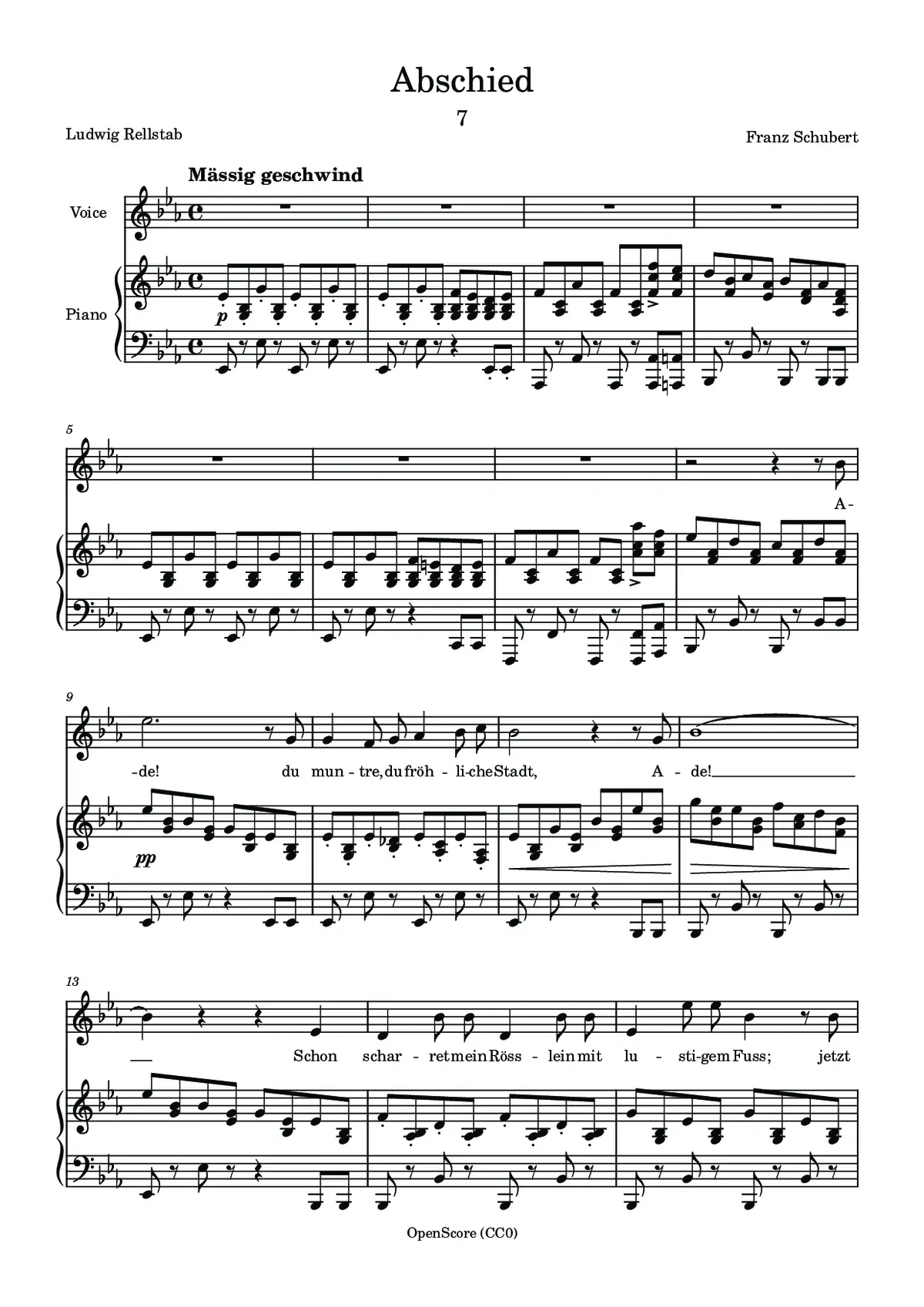 Abschied - Page 1