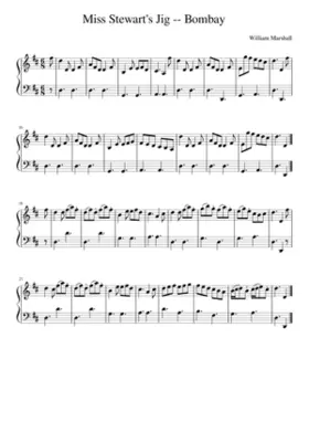 Miss Stewart's Jig -- Bombay