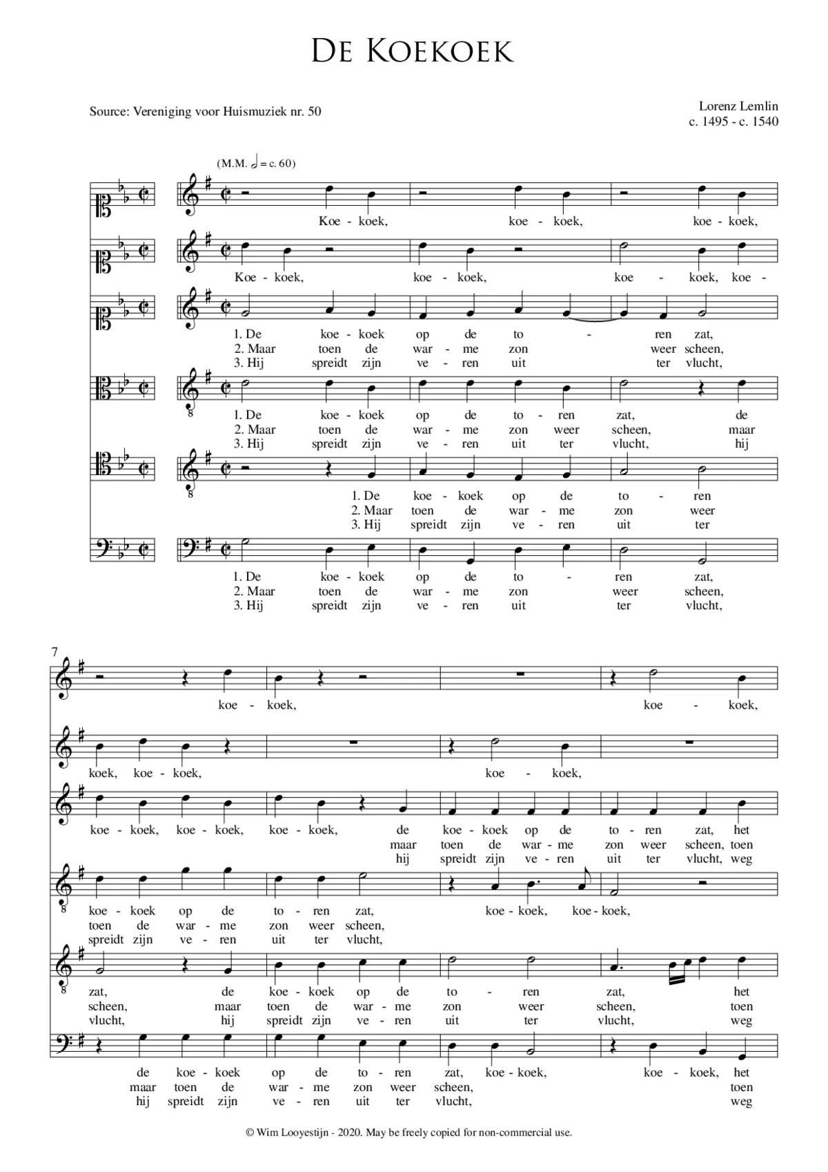 De koekoek - Page 1