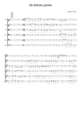 Ah dolente partita
