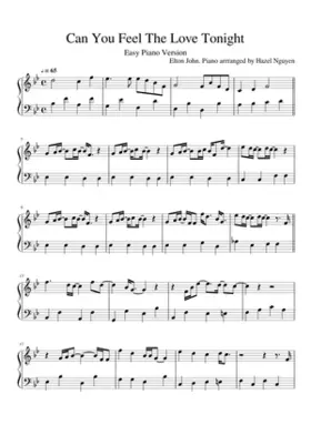 can you feel the love tonight