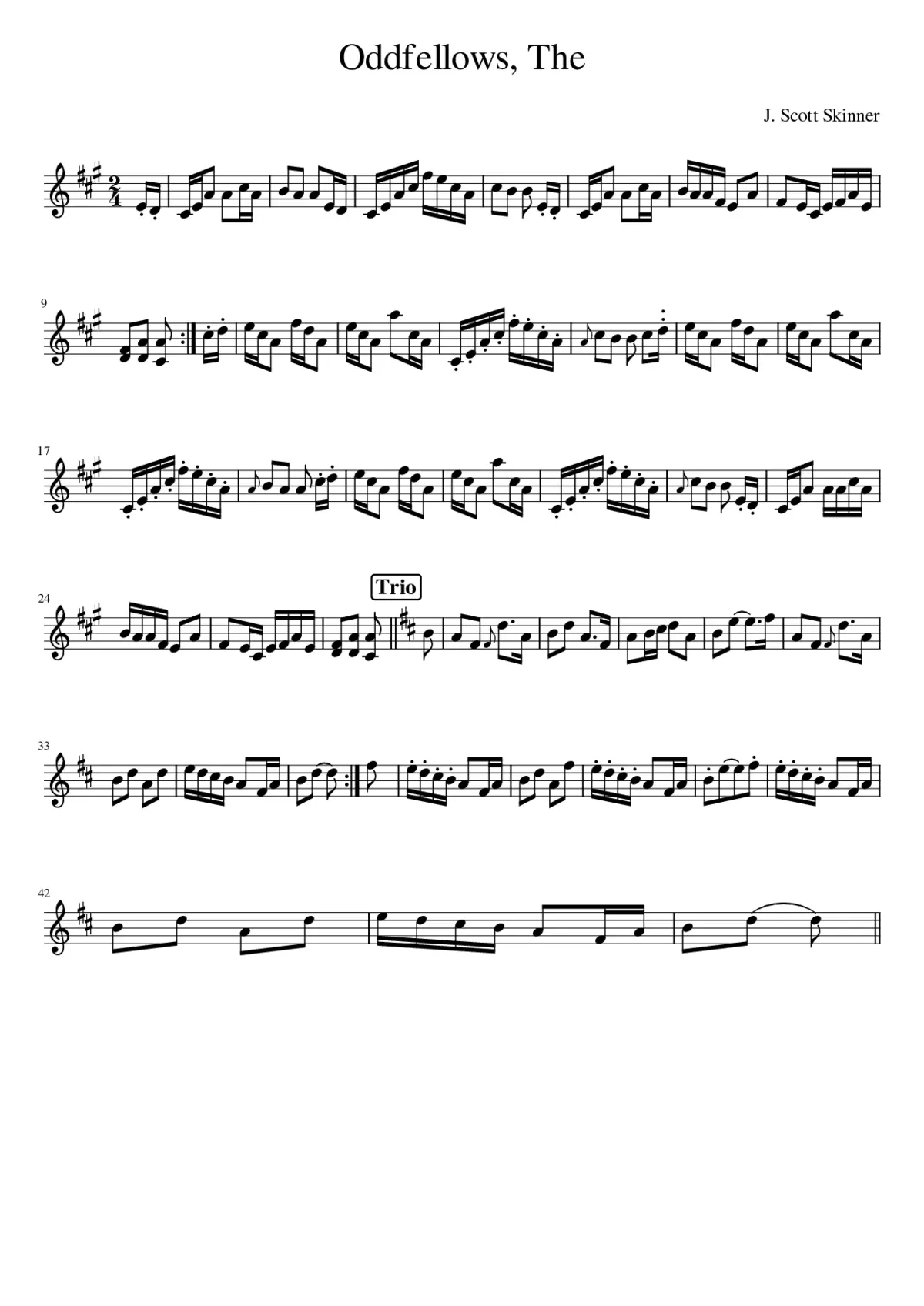 The Oddfellows - Page 1