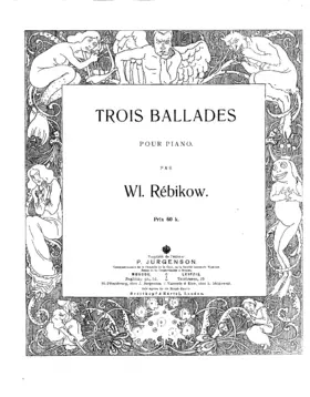 Trois ballades pour piano