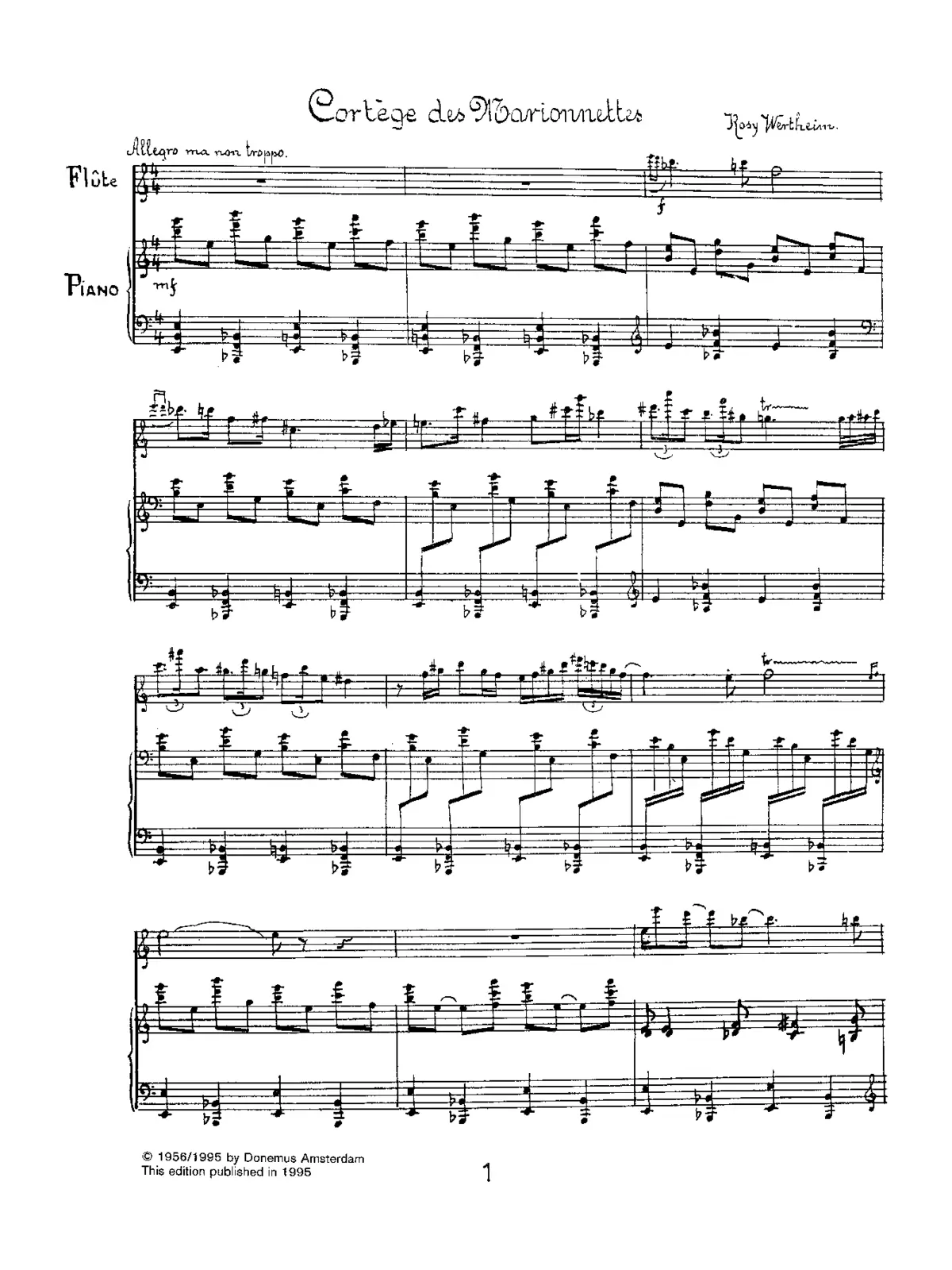 3 Morceaux - Page 1