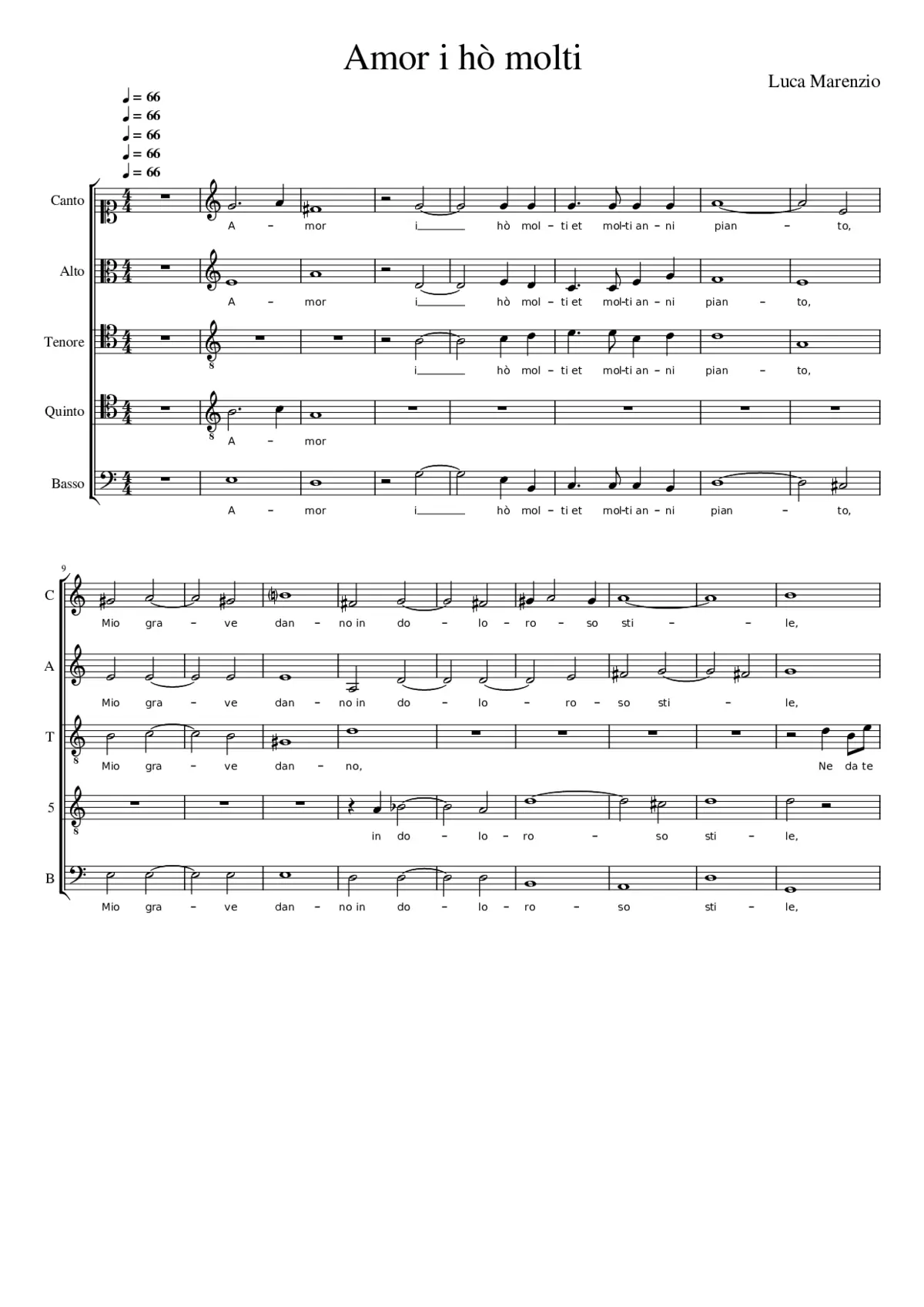 Amor i hò molti - Page 1