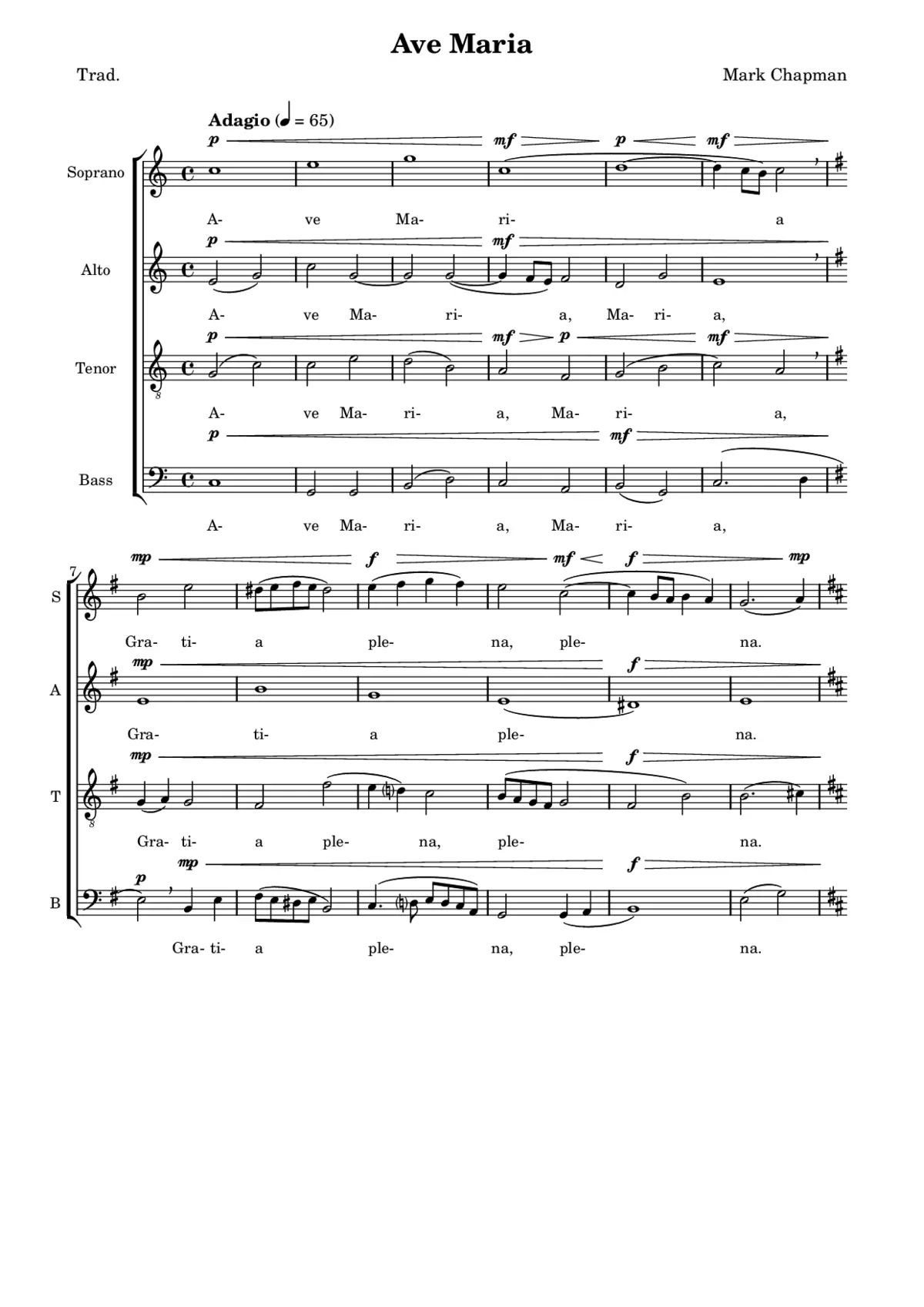 Ave Maria - Page 1
