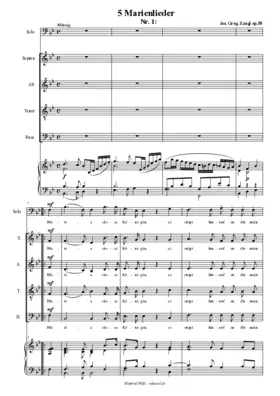 5 Marienlieder