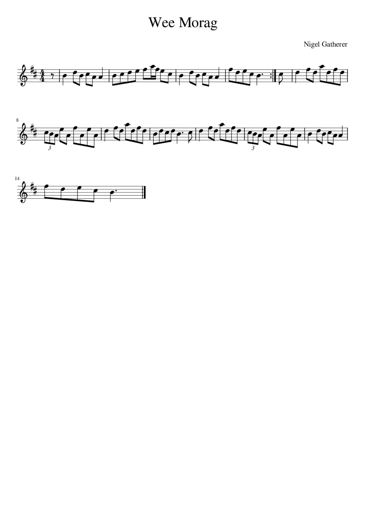 Wee Morag - Page 1