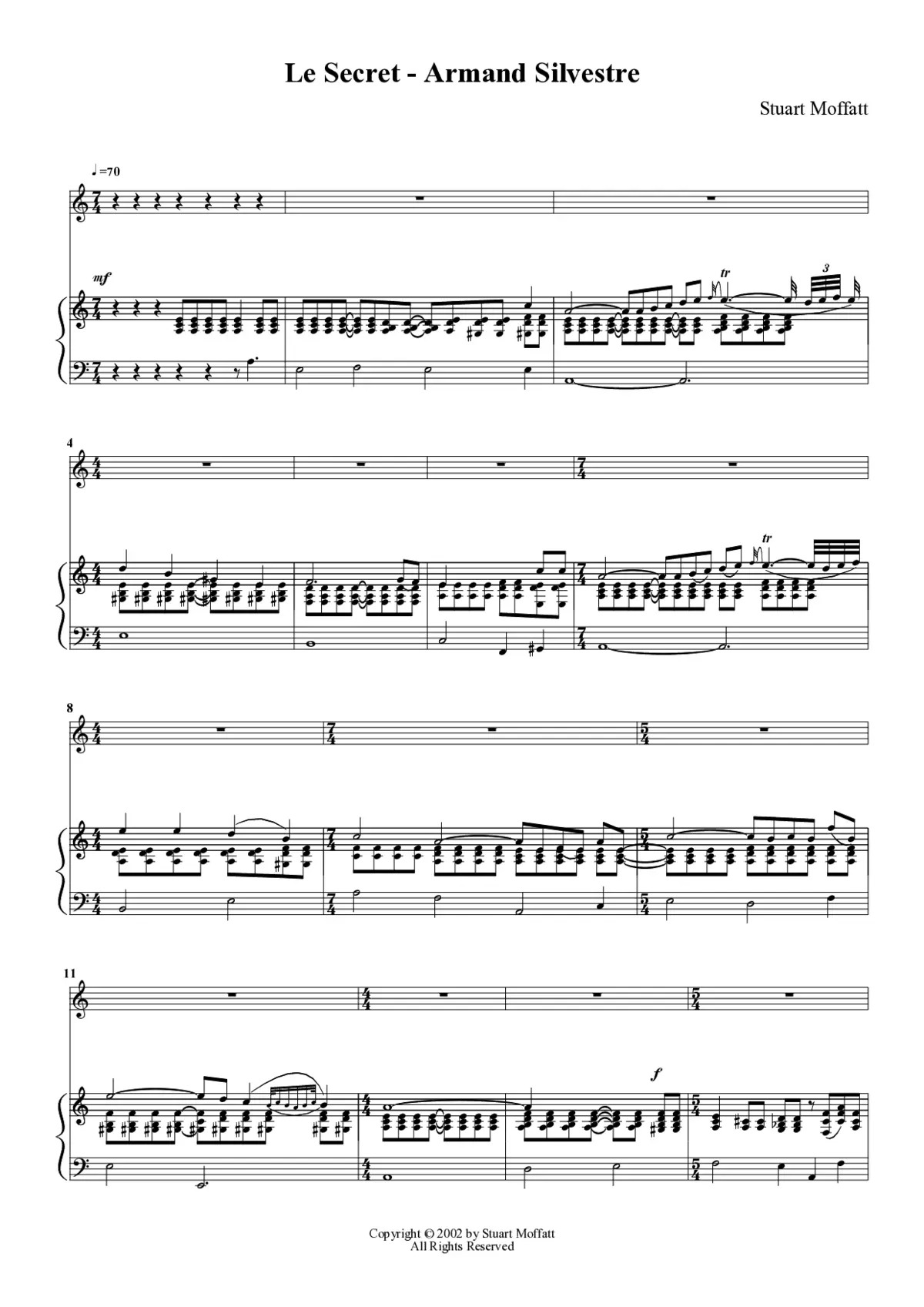Le Secret - Page 1