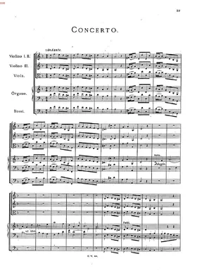 Organ Concerto in D minor