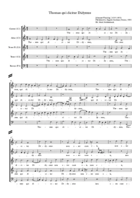 Thomas qui dicitur Didymus