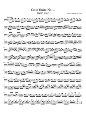 Cello Suite No.1 in G major BWV 1007