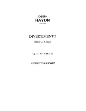 Divertimento in G major