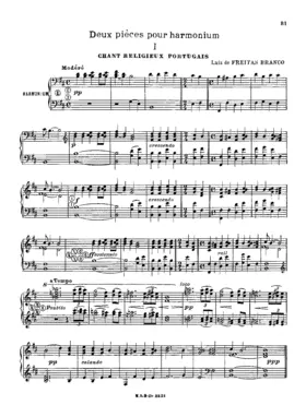 2 Pièces pour harmonium