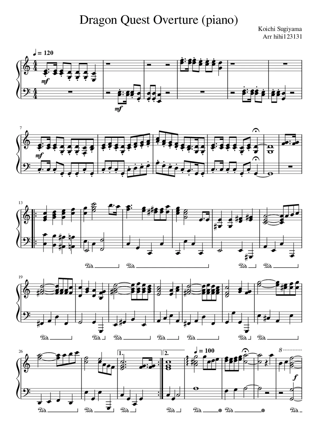 Dragon Quest Overture - Page 1