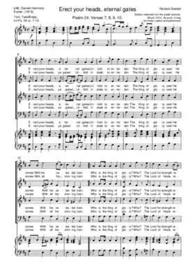 Erect your heads, eternal gates