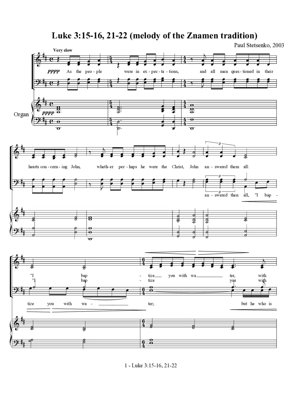 Luke 3:15-16, 21-22 - Page 1