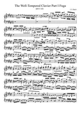 Prelude and Fugue in F-sharp major BWV 858