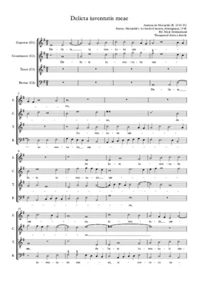 Delicta iuventutis meae