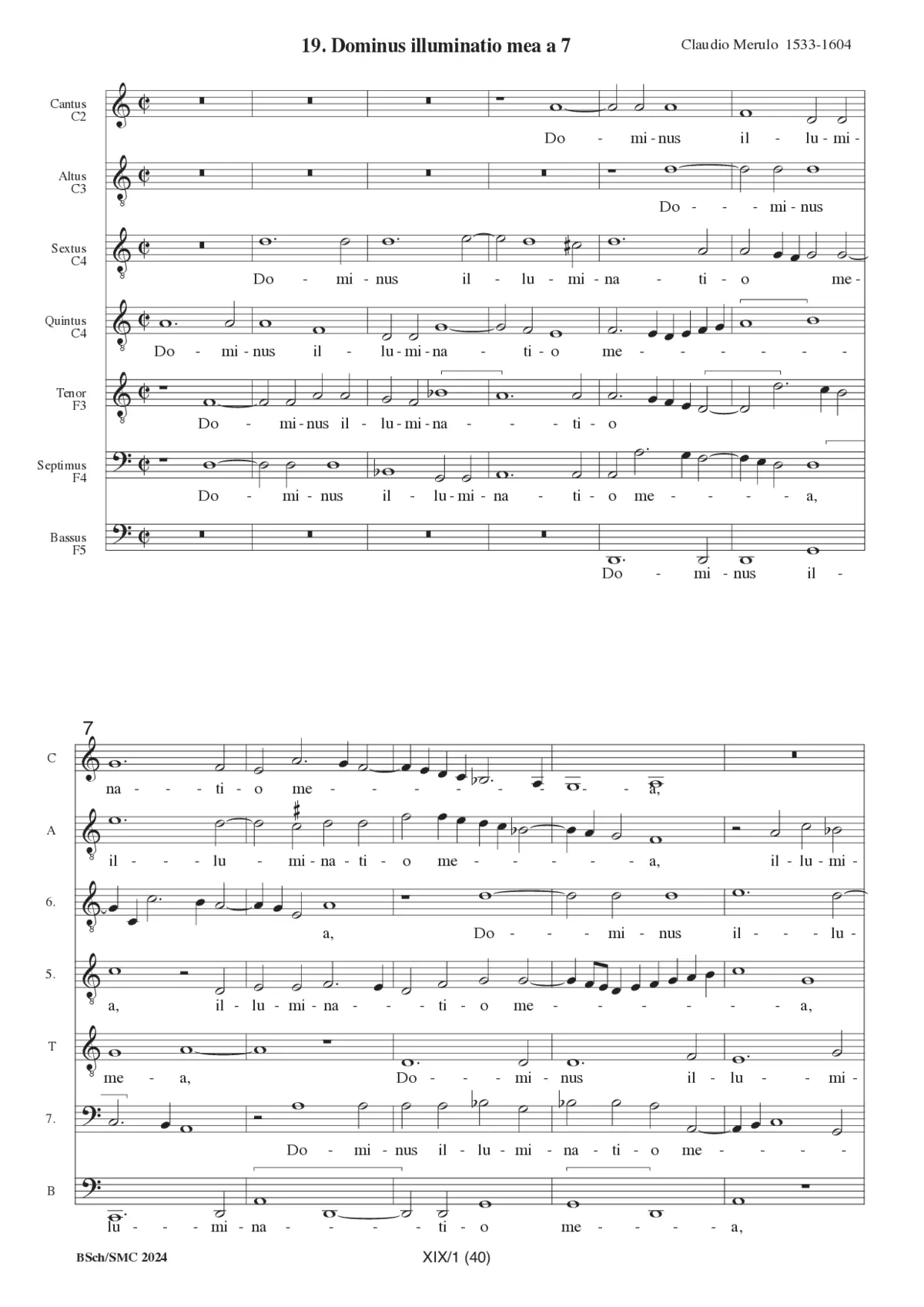 Dominus illuminatio mea - Page 1