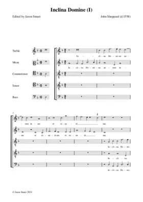 Inclina Domine (1st setting)