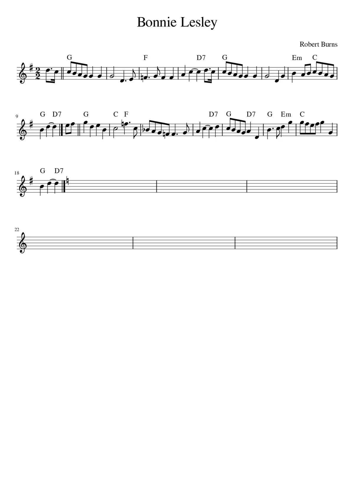 Bonnie Lesley - Page 1