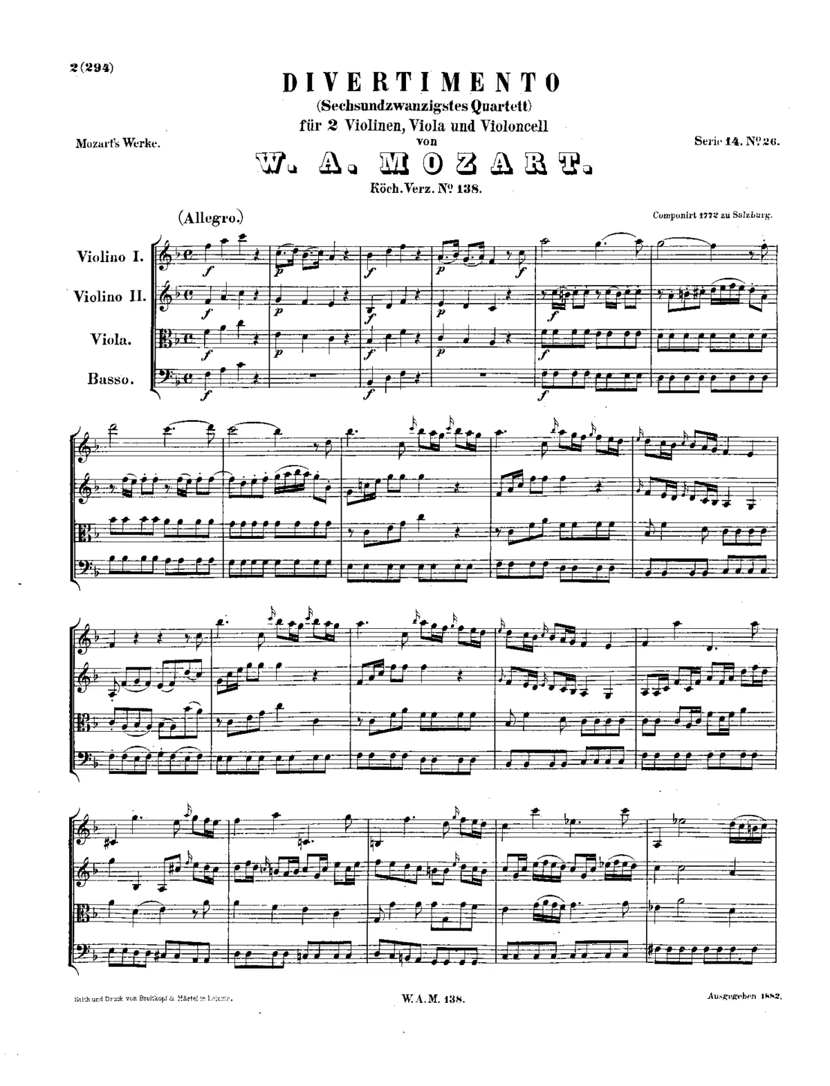 Divertimento - Page 1