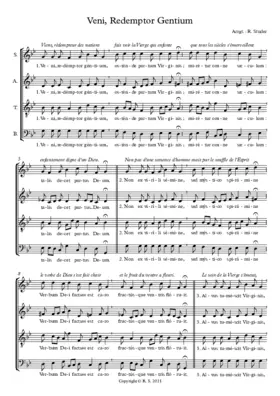 Veni redemptor gentium
