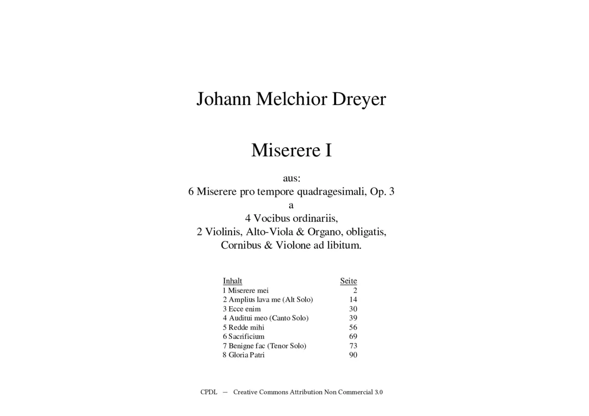 Miserere in C minor, Op.3 No.1 - Page 1