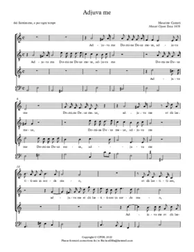Adjuva me
