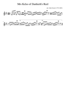 Mrs Kelso of Danhieth's Reel