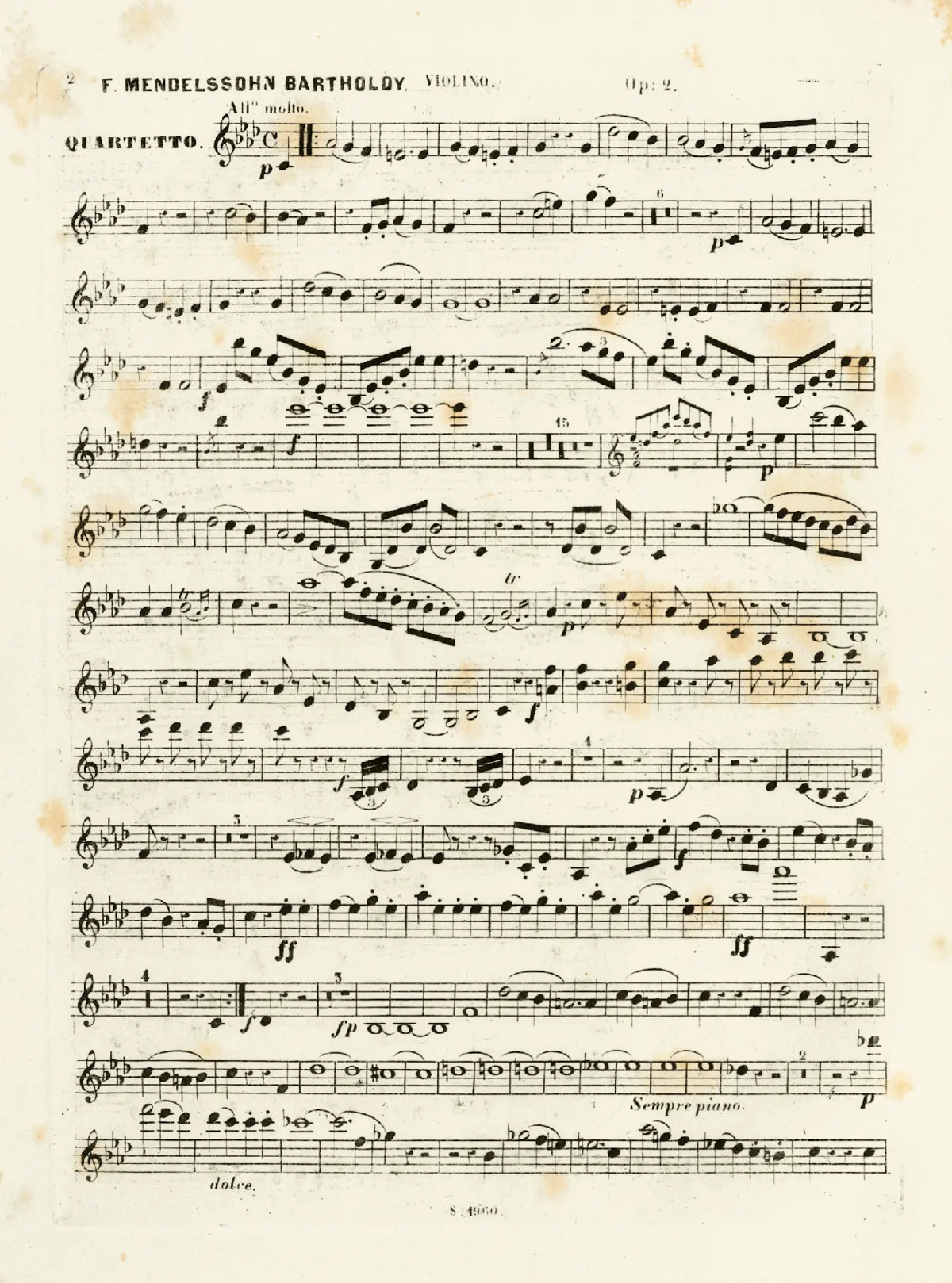 Piano Quartet No.2 - Page 1