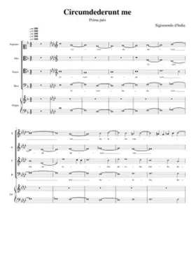 Circumdederunt me (prima pars)