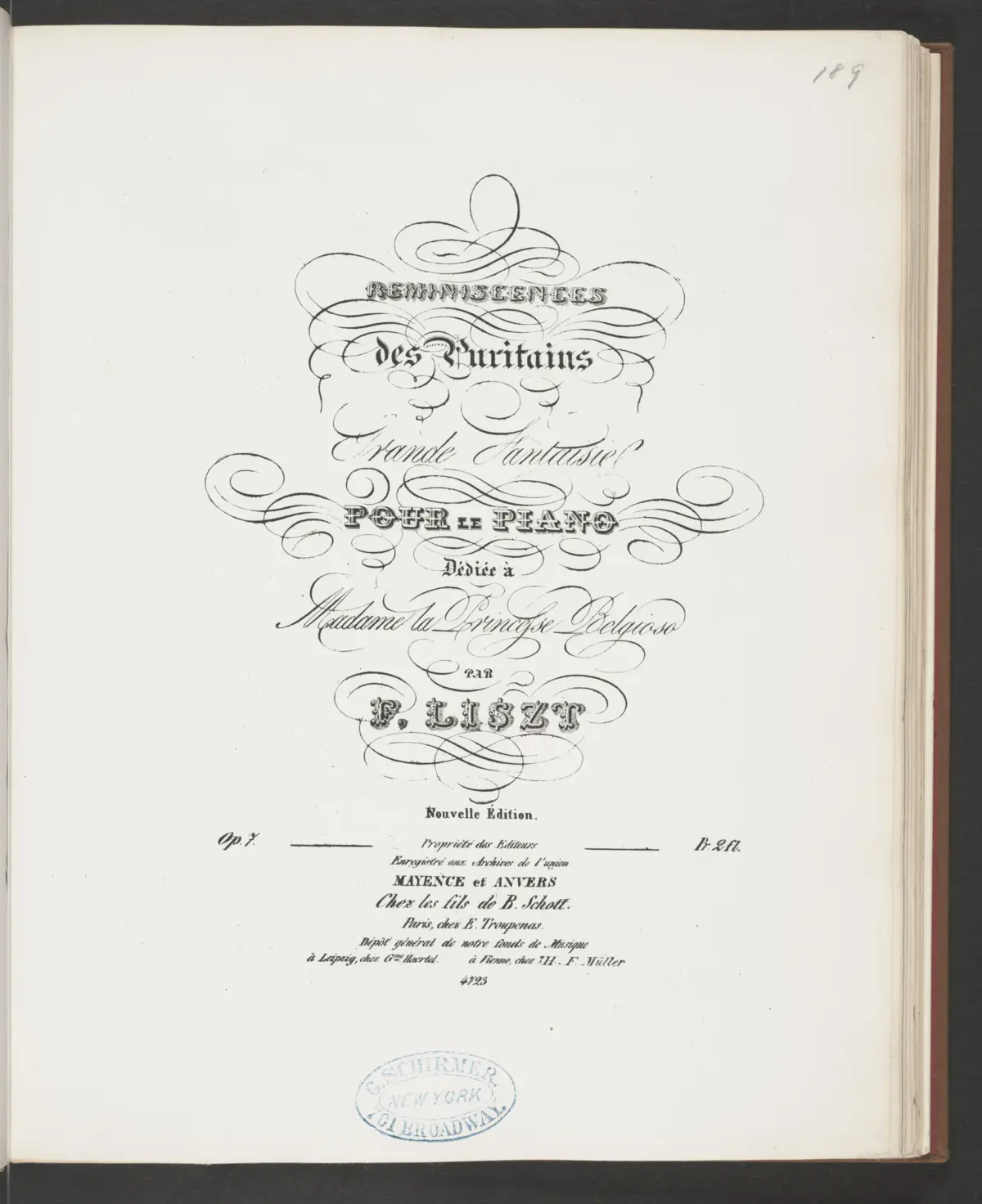Réminiscences des Puritains de Bellini - Page 1