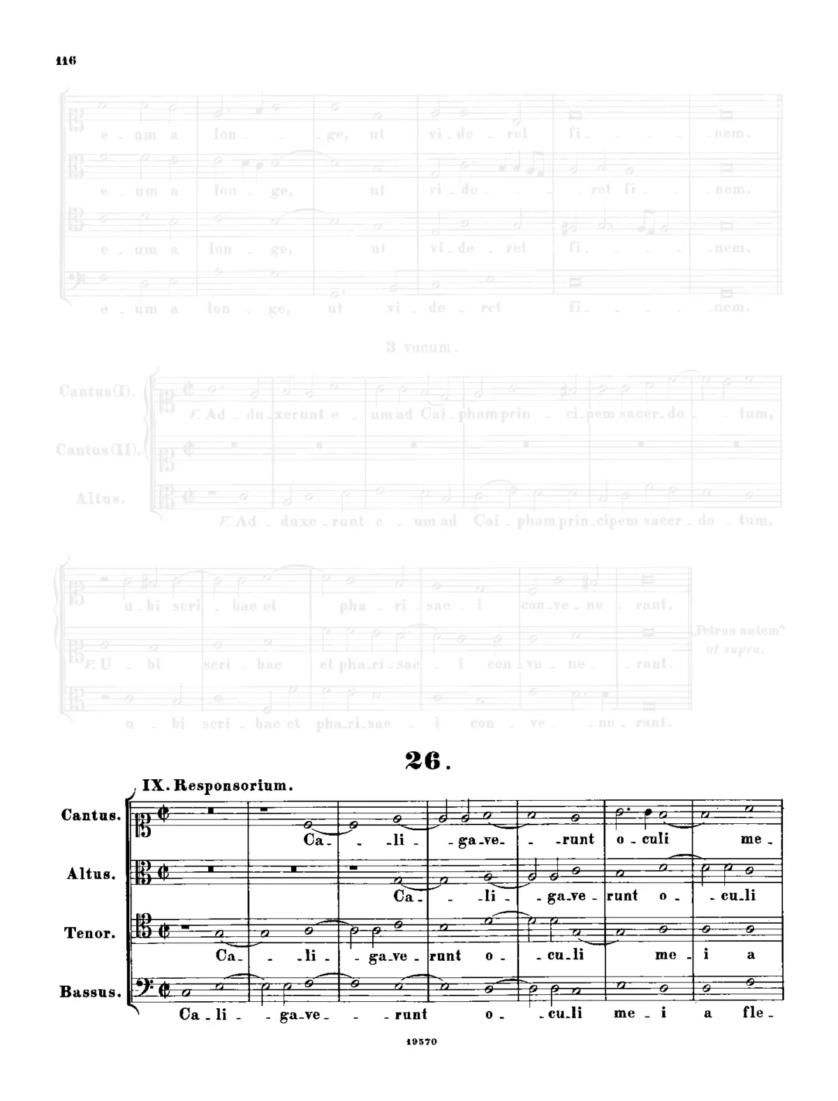 Caligaverunt oculi mei - Page 1