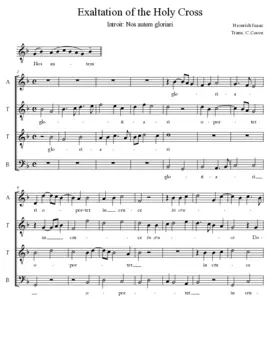 Nos autem gloriari (Introit, Book 3)