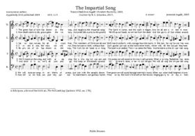 The Impartial Song