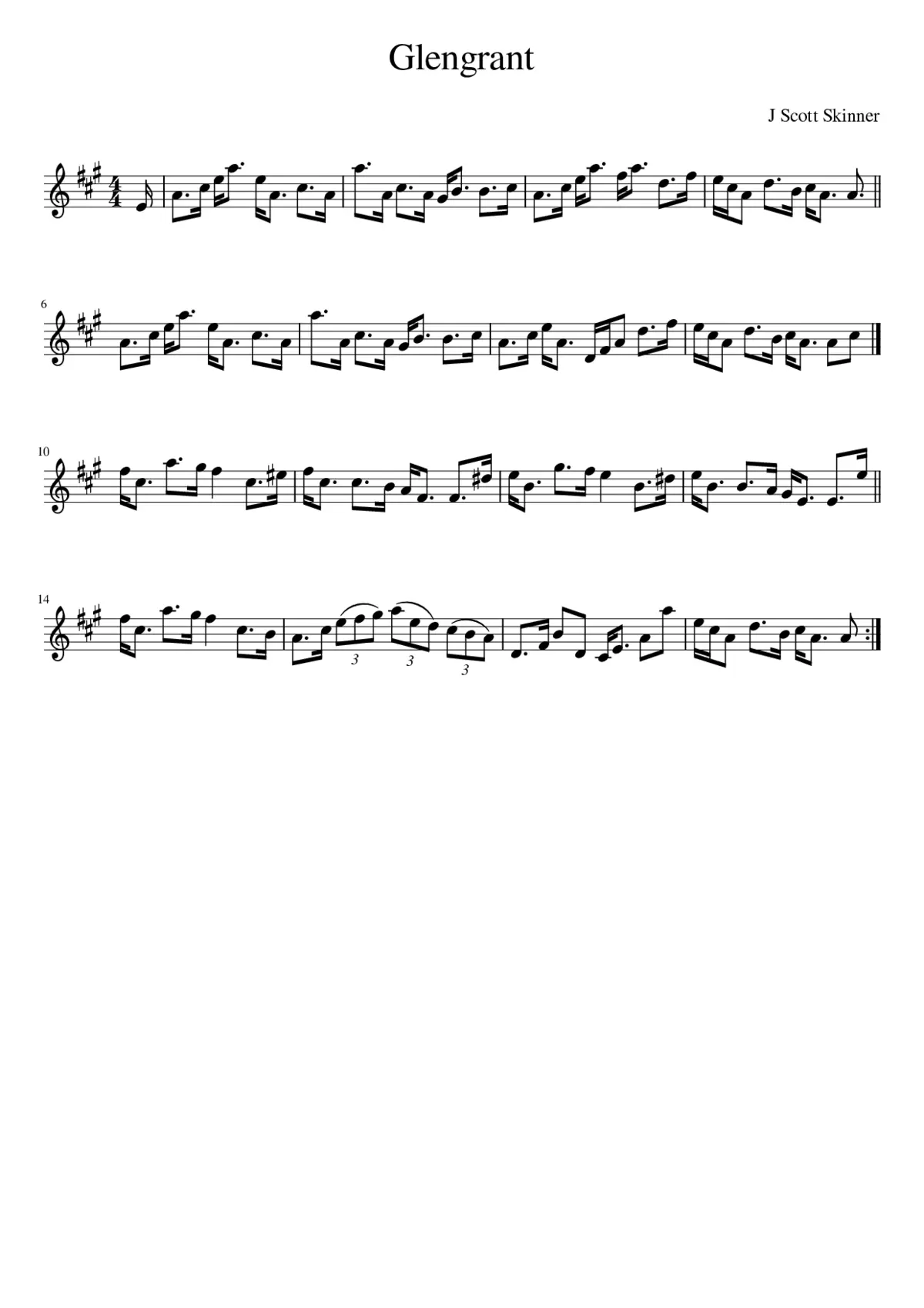 Glengrant - Page 1