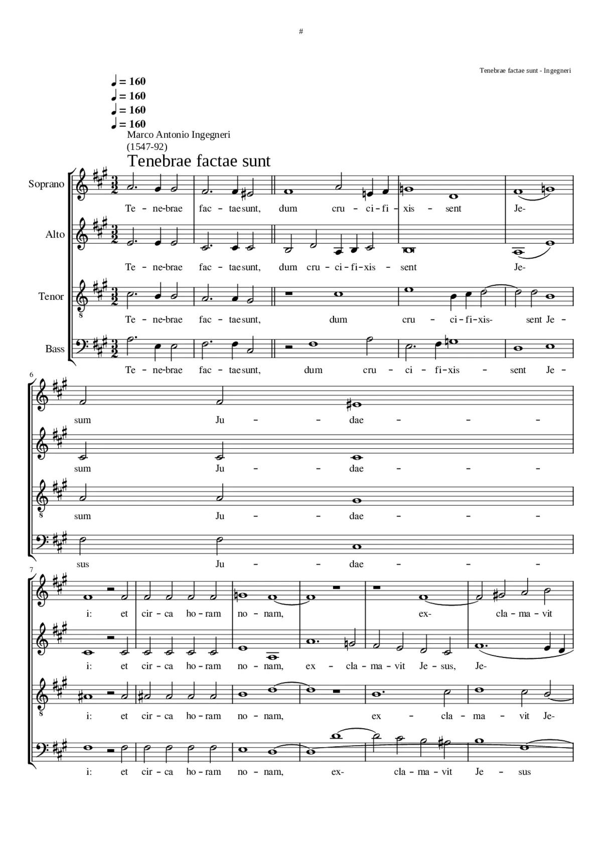 Tenebrae factae sunt - Page 1