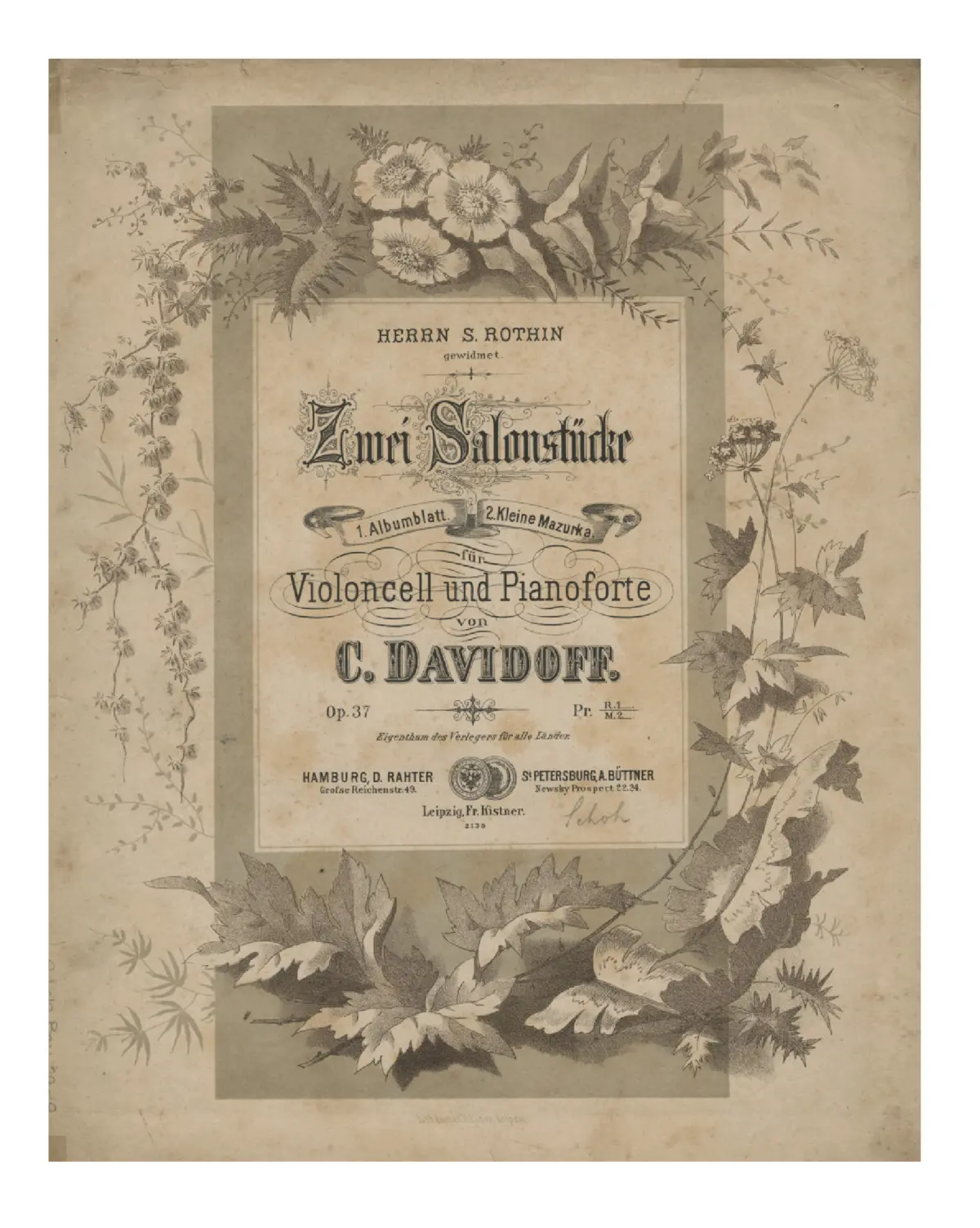 2 Salonstücke - Page 1