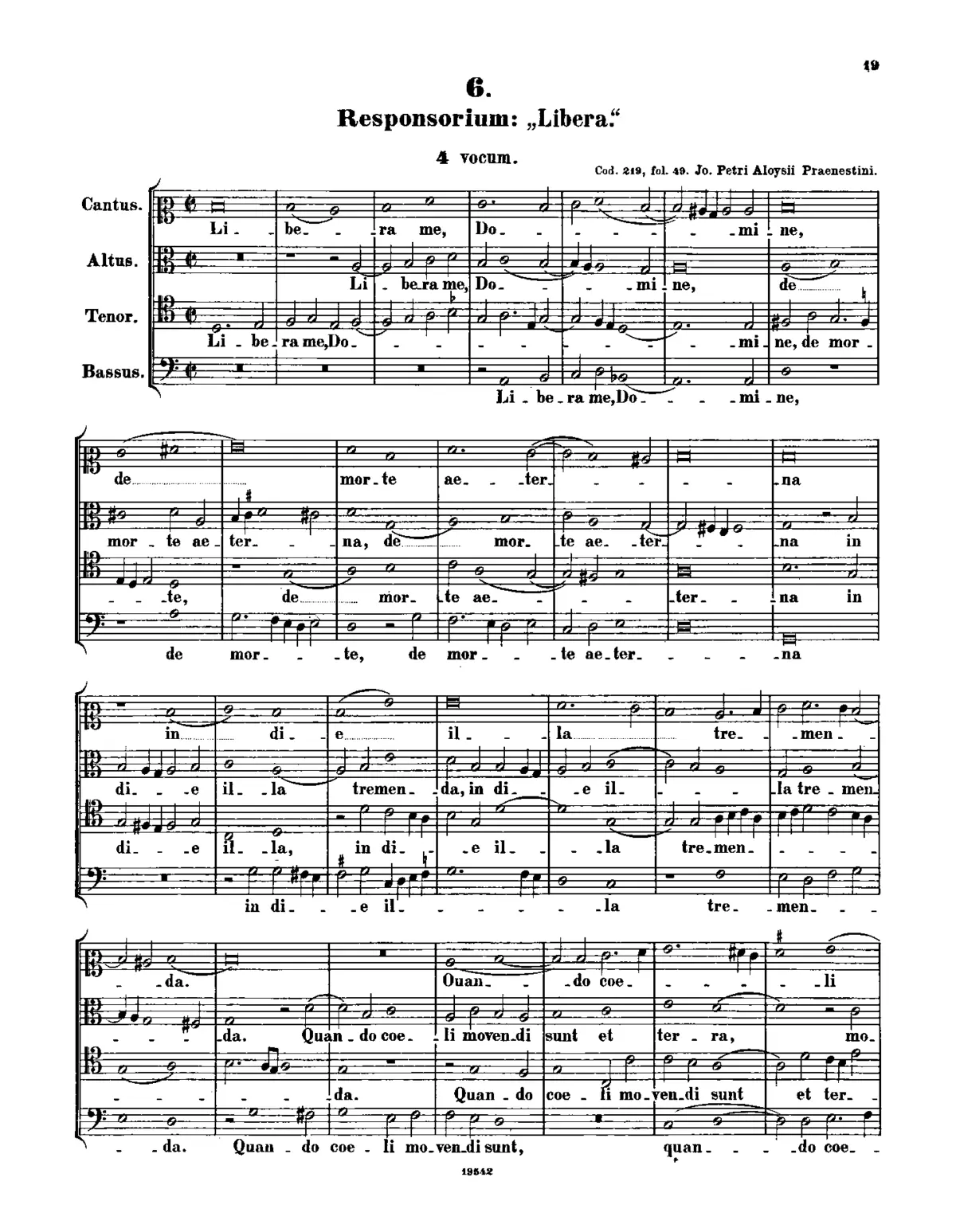 Libera me Domine - Page 1