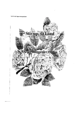 Stir up, O Lord