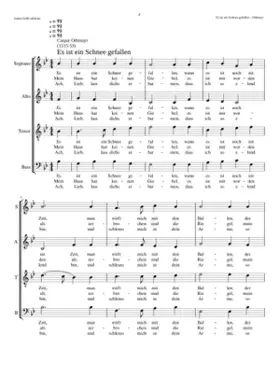 Es ist ein Schnee gefallen