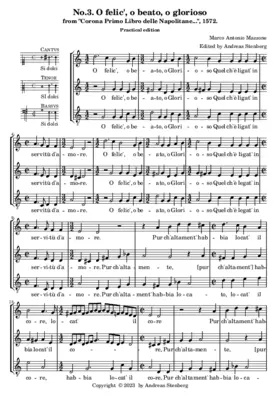 O felic', o beato, o glorioso