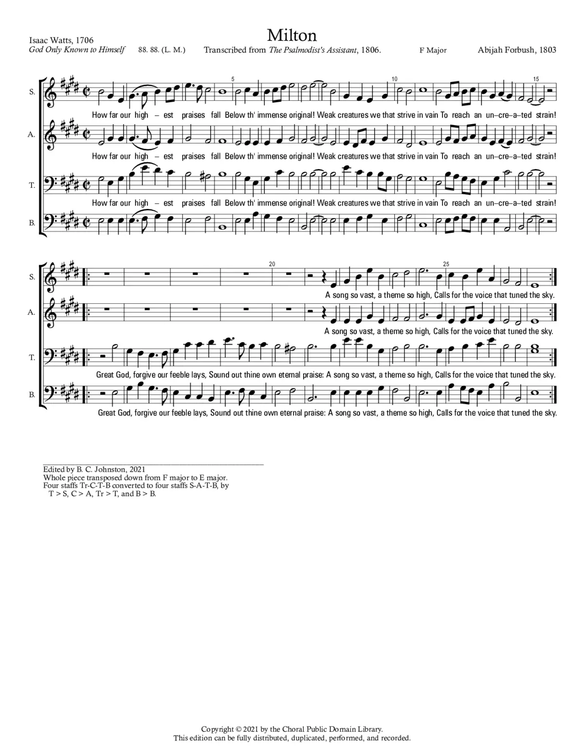 Milton - Page 1