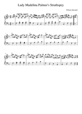 Lady Madelina Palmer's Strathspey