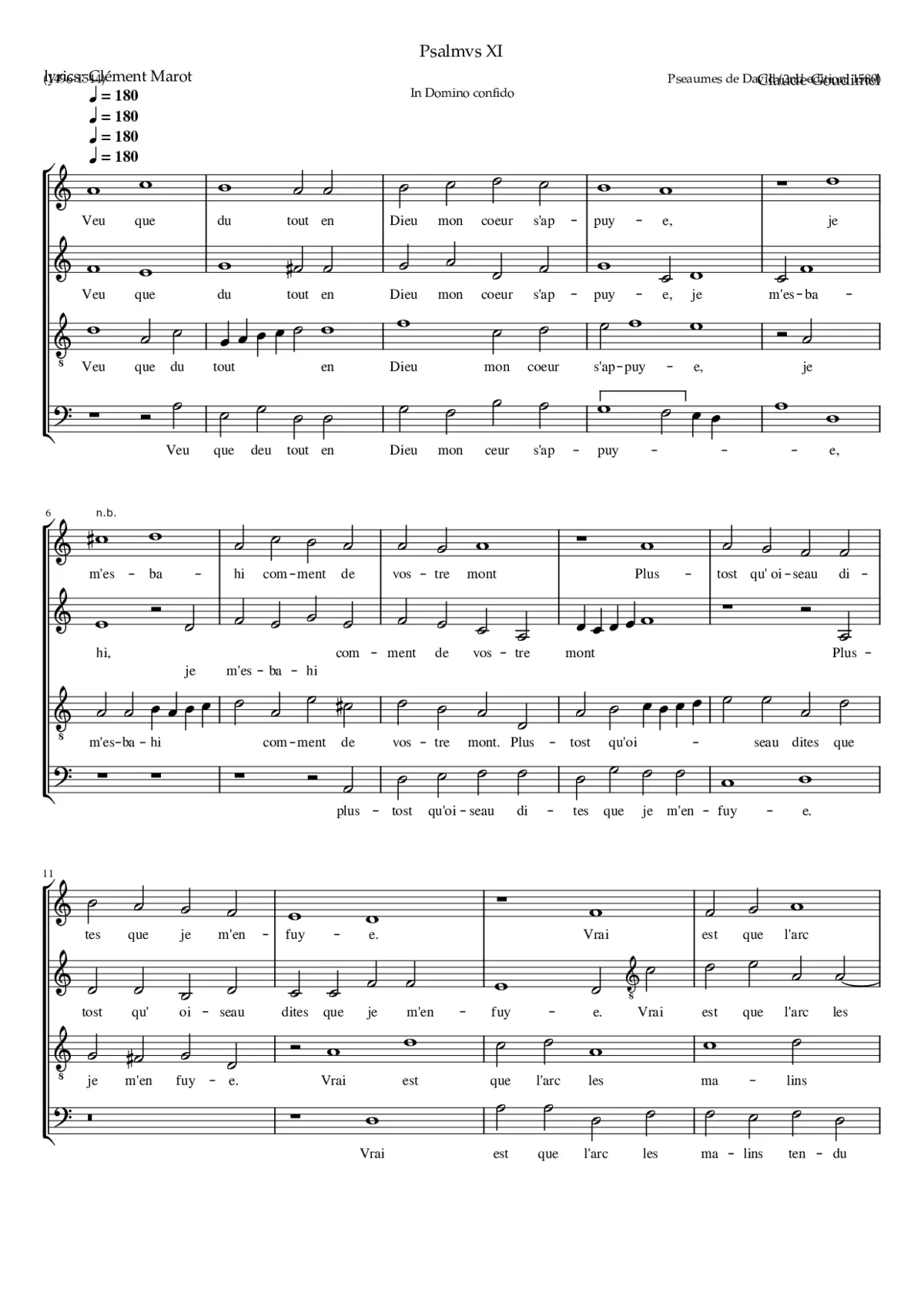 psalm 11 - Page 1