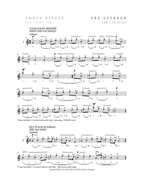 3 Pieces for Langeleik, CNW 71